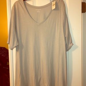 Lane Bryant grey t-shirt